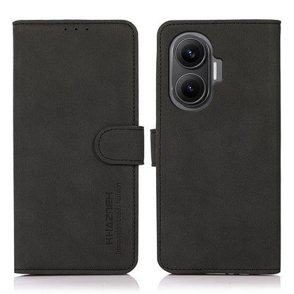 KHAZNEH Matte Texture Leather Phone Case, For Redmi K80 / K80 Pro, For Redmi Note 14 4G 164.84mm, For Redmi Turbo 4 Pro, For Redmi Turbo 4, For Redmi 14C 4G, For Xiaomi Redmi 13 4G