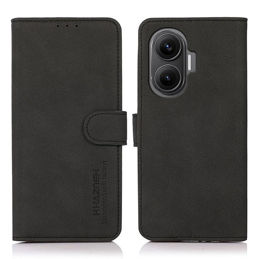 KHAZNEH Matte Texture Leather Phone Case, For Redmi Turbo 4 Pro, For Redmi Turbo 4, For Redmi 14C 4G, For Xiaomi Redmi 13 4G