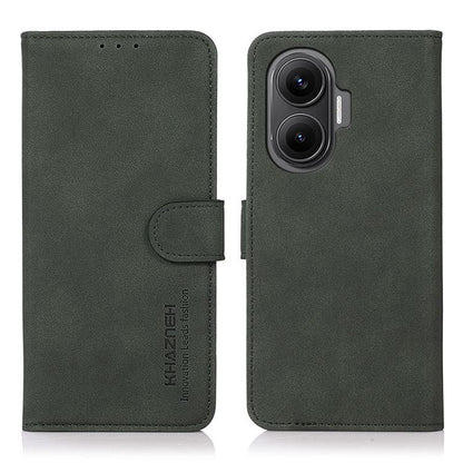 KHAZNEH Matte Texture Leather Phone Case, For Redmi Turbo 4 Pro, For Redmi Turbo 4, For Redmi 14C 4G, For Xiaomi Redmi 13 4G