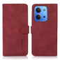 KHAZNEH Matte Texture Leather Phone Case, For Redmi Note 15 Pro 4G Global 163.2mm, For Redmi K90/Poco F8 Pro, For Redmi Note 15 Pro 5G Global 163.6mm, For Redmi 15C 5G / 4G EU 173mm, For Redmi 15 5G Global / 15 4G SEA, For Redmi 15 5G / 4G EU 171mm