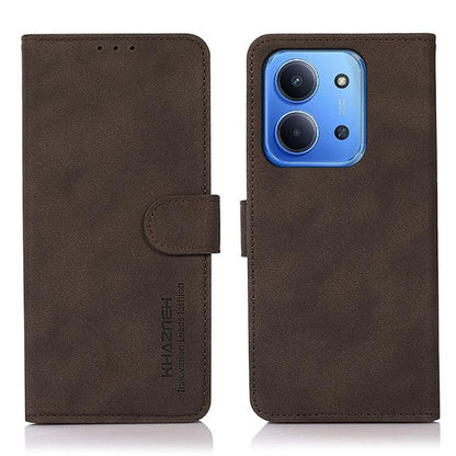 KHAZNEH Matte Texture Leather Phone Case, For Redmi Note 15 Pro 4G Global 163.2mm, For Redmi K90/Poco F8 Pro, For Redmi Note 15 Pro 5G Global 163.6mm, For Redmi 15C 5G / 4G EU 173mm, For Redmi 15 5G Global / 15 4G SEA, For Redmi 15 5G / 4G EU 171mm