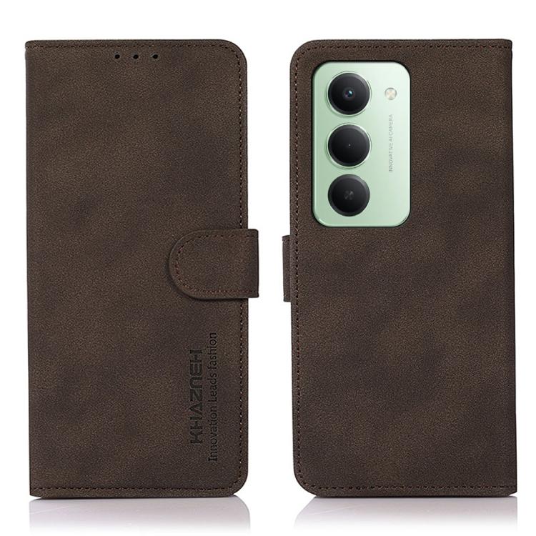 KHAZNEH Matte Texture Leather Phone Case, For Redmi 15 5G Global / 15 4G SEA, For Redmi 15 5G / 4G EU 171mm, For Redmi 13x, For  Redmi A5 4G 173.3mm, For Redmi A5 4G 171.7mm / Poco C71, For Redmi Note 14S 4G