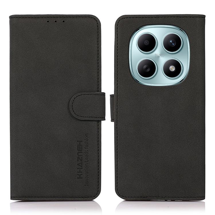 KHAZNEH Matte Texture Leather Phone Case, For Redmi K90 Pro Max/Poco F8 Ultra, For Redmi K90/Poco F8 Pro, For Redmi Note 15 Pro+ 5G Global 163.3, For Redmi Note 15 Pro 5G Global 163.6mm, For Redmi Note 15 5G Global 164mm, For Redmi 15C 5G / 4G EU 173mm