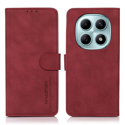 KHAZNEH Matte Texture Leather Phone Case, For Redmi K90 Pro Max/Poco F8 Ultra, For Redmi K90/Poco F8 Pro, For Redmi Note 15 Pro+ 5G Global 163.3, For Redmi Note 15 Pro 5G Global 163.6mm, For Redmi Note 15 5G Global 164mm, For Redmi 15C 5G / 4G EU 173mm