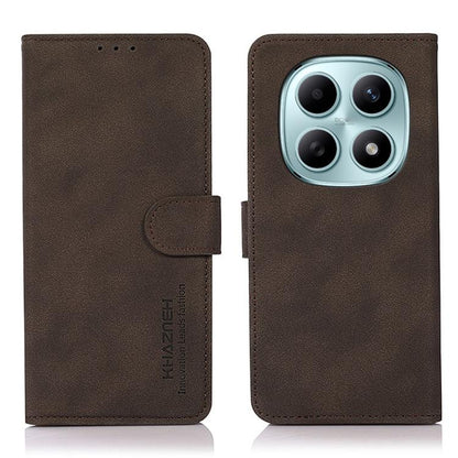 KHAZNEH Matte Texture Leather Phone Case, For Redmi K90 Pro Max/Poco F8 Ultra, For Redmi K90/Poco F8 Pro, For Redmi Note 15 Pro+ 5G Global 163.3, For Redmi Note 15 Pro 5G Global 163.6mm, For Redmi Note 15 5G Global 164mm, For Redmi 15C 5G / 4G EU 173mm