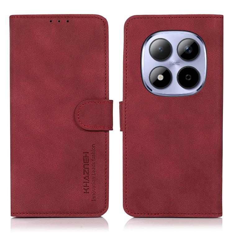 KHAZNEH Matte Texture Leather Phone Case, For Redmi A7 Pro 171mm/Poco C85x 5G, For Redmi Turbo 5 Max / Poco X8 Pro Max, For Redmi Turbo 5 5G / Poco X8 Pro 5G, For Redmi Note 15 Pro+ 5G Global 163.3, For Redmi Note 15 5G Global 164mm                    ...