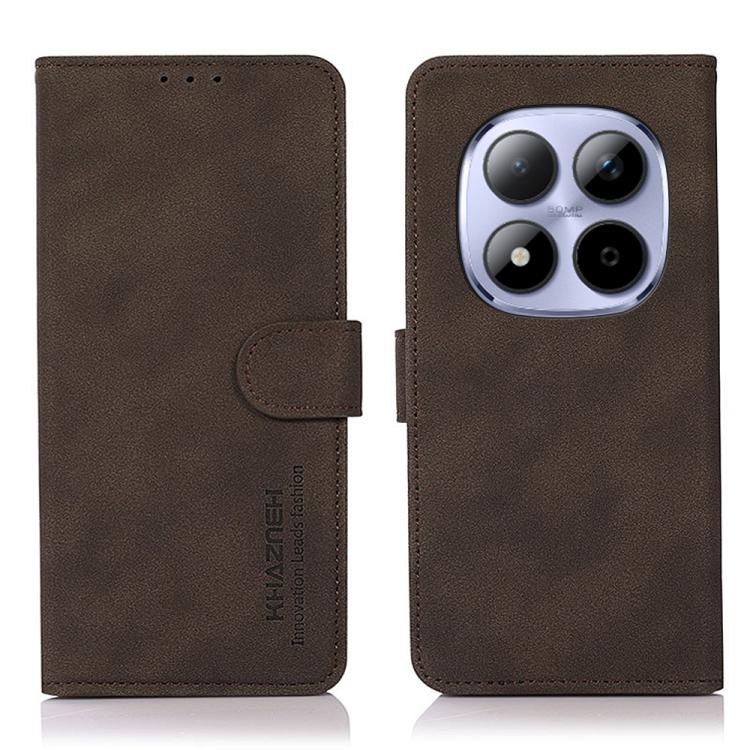 KHAZNEH Matte Texture Leather Phone Case, For Redmi A7 Pro 171mm/Poco C85x 5G, For Redmi Turbo 5 Max / Poco X8 Pro Max, For Redmi Turbo 5 5G / Poco X8 Pro 5G, For Redmi Note 15 Pro+ 5G Global 163.3, For Redmi Note 15 5G Global 164mm                    ...