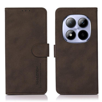 KHAZNEH Matte Texture Leather Phone Case, For Redmi A7 Pro 171mm/Poco C85x 5G, For Redmi Turbo 5 Max / Poco X8 Pro Max, For Redmi Turbo 5 5G / Poco X8 Pro 5G, For Redmi Note 15 Pro+ 5G Global 163.3, For Redmi Note 15 5G Global 164mm                    ...