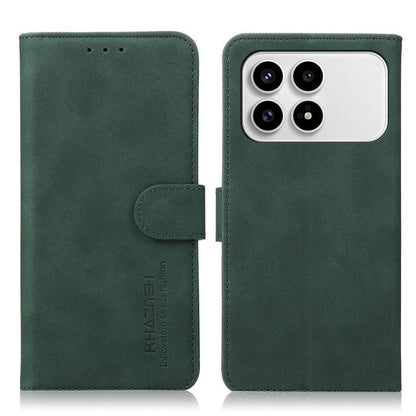 KHAZNEH Matte Texture Leather Phone Case, For Redmi K90 Pro Max/Poco F8 Ultra, For Redmi K90/Poco F8 Pro, For Redmi Note 15 Pro+ 5G Global 163.3, For Redmi Note 15 Pro 5G Global 163.6mm, For Redmi Note 15 5G Global 164mm, For Redmi 15C 5G / 4G EU 173mm