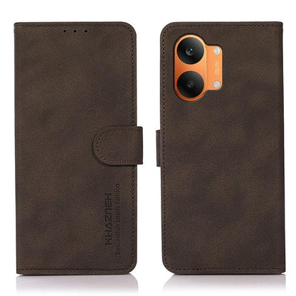 KHAZNEH Matte Texture Leather Phone Case, For Redmi A7 Pro 171mm/Poco C85x 5G, For Redmi Turbo 5 Max / Poco X8 Pro Max, For Redmi Turbo 5 5G / Poco X8 Pro 5G, For Redmi Note 15 Pro+ 5G Global 163.3, For Redmi Note 15 5G Global 164mm                    ...