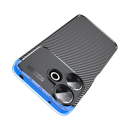 Carbon Fiber Texture Shockproof TPU Phone Case