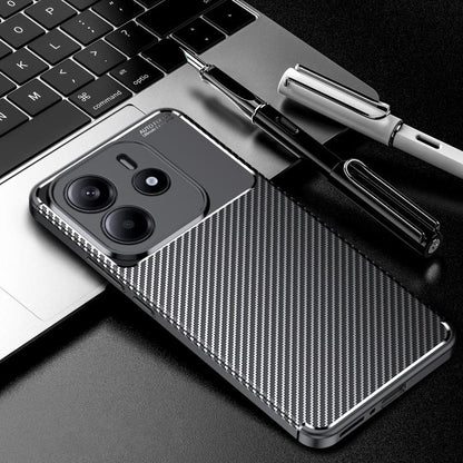 Carbon Fiber Texture Shockproof TPU Phone Case, For Redmi K90 / Poco F8 Pro, For Redmi Note 14S 4G, For Redmi K80 Pro, For Redmi K80, For Redmi Note 14 Pro 4G, For Redmi Note 14 4G 163.25mm, For  Redmi 14C 4G, For Redmi K70 Ultra, For Xiaomi Redmi 13 4G
