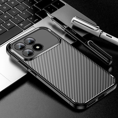 Carbon Fiber Texture Shockproof TPU Phone Case, For Redmi K90 / Poco F8 Pro, For Redmi Note 14S 4G, For Redmi K80 Pro, For Redmi K80, For Redmi Note 14 Pro 4G, For Redmi Note 14 4G 163.25mm, For  Redmi 14C 4G, For Redmi K70 Ultra, For Xiaomi Redmi 13 4G