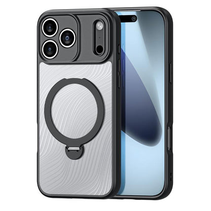DUX DUCIS Aimo Mag Series MagSafe Ring Holder Frosted Phone Case, For iPhone 17 Pro, For iPhone 17, For iPhone Air
