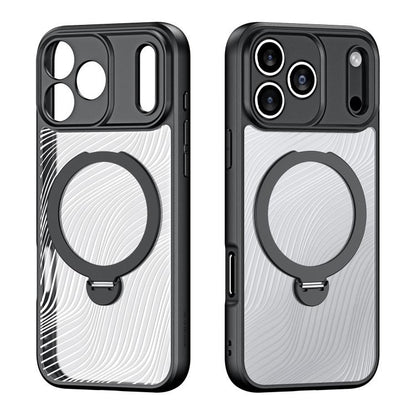 DUX DUCIS Aimo Mag Series MagSafe Ring Holder Frosted Phone Case, For iPhone 17 Pro, For iPhone 17, For iPhone Air