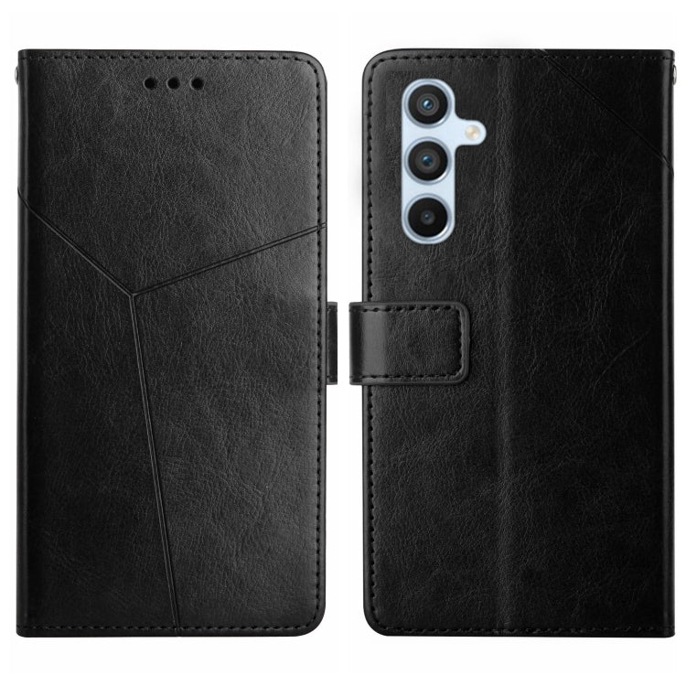 Y-shaped Pattern Flip Leather Phone Case