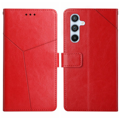 Y-shaped Pattern Flip Leather Phone Case, For Galaxy S26 FE 5G, For Samsung Galaxy S25 FE 5G, For Samsung Galaxy S25 Edge 5G, For Samsung Galaxy S25 5G