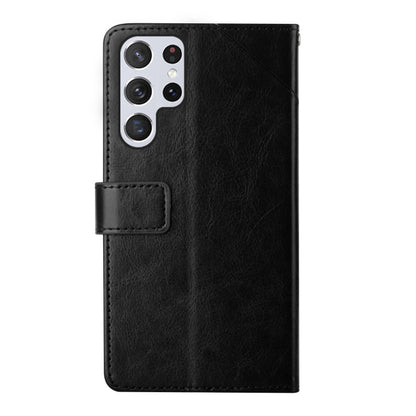 Y-shaped Pattern Flip Leather Phone Case