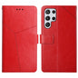 Y-shaped Pattern Flip Leather Phone Case, For Samsung Galaxy S25+ 5G, For Samsung Galaxy S25 Ultra 5G, For Samsung Galaxy S24 FE 5G