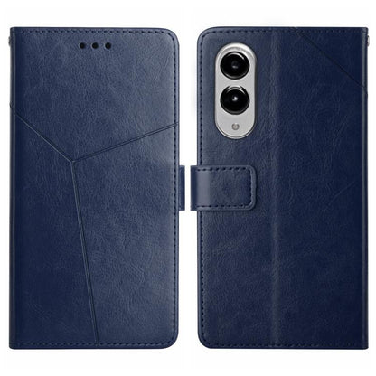 Y-shaped Pattern Flip Leather Phone Case
