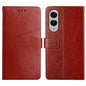 Y-shaped Pattern Flip Leather Phone Case