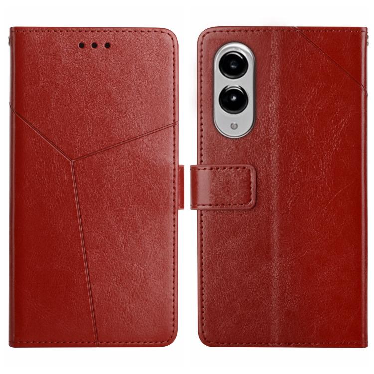 Y-shaped Pattern Flip Leather Phone Case, For Galaxy S26 FE 5G, For Samsung Galaxy S25 FE 5G, For Samsung Galaxy S25 Edge 5G, For Samsung Galaxy S25 5G