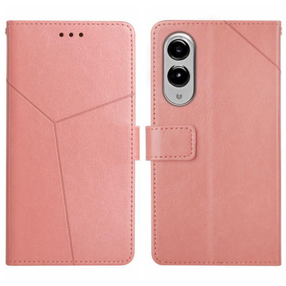 Y-shaped Pattern Flip Leather Phone Case