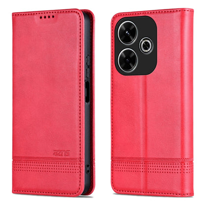 AZNS Magnetic Calf Texture Flip Leather Phone Case