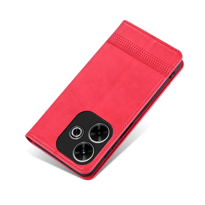AZNS Magnetic Calf Texture Flip Leather Phone Case