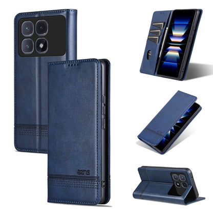 AZNS Magnetic Calf Texture Flip Leather Phone Case