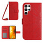 Skin Feel Sun Flower Embossed Flip Leather Phone Case with Lanyard, For Samsung Galaxy S25+ 5G, For Samsung Galaxy S25 Ultra 5G