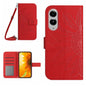 Skin Feel Sun Flower Embossed Flip Leather Phone Case with Lanyard, For Samsung Galaxy S25 Edge 5G, For Samsung Galaxy S25 5G