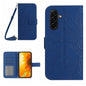 Skin Feel Sun Flower Embossed Flip Leather Phone Case with Lanyard, For Galaxy S26 FE 5G, For Samsung Galaxy S25 FE 5G