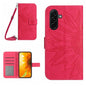 Skin Feel Sun Flower Embossed Flip Leather Phone Case with Lanyard, For Galaxy S26 FE 5G, For Samsung Galaxy S25 FE 5G