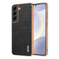 AZNS Electroplated Frame Crocodile Texture Full Coverage Phone Case, For Samsung Galaxy S23+ 5G, For Samsung Galaxy S23 5G, For Samsung Galaxy S22+ 5G, For Samsung Galaxy S22 5G