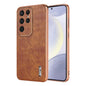 AZNS Electroplated Frame Crocodile Texture Full Coverage Phone Case, For Samsung Galaxy S25 5G, For Samsung Galaxy S25+ 5G, For Samsung Galaxy S25 Ultra 5G, For Samsung Galaxy S23+ 5G