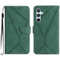 Stitching Embossed Leather Phone Case, For Samsung Galaxy S25+ 5G, For Samsung Galaxy S25 Ultra 5G, For Samsung Galaxy S24 FE 5G