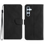 Stitching Embossed Leather Phone Case, For Samsung Galaxy S25+ 5G, For Samsung Galaxy S25 Ultra 5G, For Samsung Galaxy S24 FE 5G
