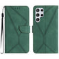 Stitching Embossed Leather Phone Case, For Samsung Galaxy S25+ 5G, For Samsung Galaxy S25 Ultra 5G, For Samsung Galaxy S24 FE 5G
