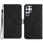 Stitching Embossed Leather Phone Case, For Samsung Galaxy S25+ 5G, For Samsung Galaxy S25 Ultra 5G, For Samsung Galaxy S24 FE 5G