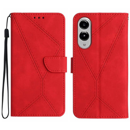 Stitching Embossed Leather Phone Case, For Galaxy S26 FE 5G, For Samsung Galaxy S25 FE 5G, For Samsung Galaxy S25 Edge 5G, For Samsung Galaxy S25 5G