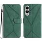 Stitching Embossed Leather Phone Case