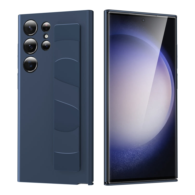 Silicone Wristband Holder Phone Case, For Samsung Galaxy S24 Ultra 5G, For Samsung Galaxy S24+ 5G, For Samsung Galaxy S24 5G, For Samsung Galaxy S23 Ultra 5G