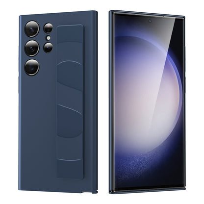 Silicone Wristband Holder Phone Case, For Samsung Galaxy S24 Ultra 5G, For Samsung Galaxy S24+ 5G, For Samsung Galaxy S24 5G, For Samsung Galaxy S23 Ultra 5G