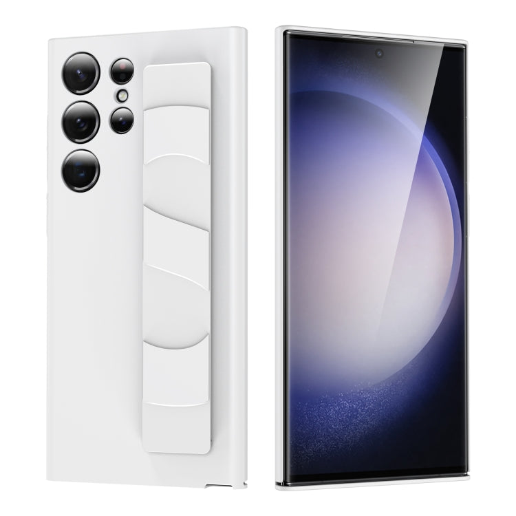 Silicone Wristband Holder Phone Case, For Samsung Galaxy S24 Ultra 5G, For Samsung Galaxy S24+ 5G, For Samsung Galaxy S24 5G, For Samsung Galaxy S23 Ultra 5G