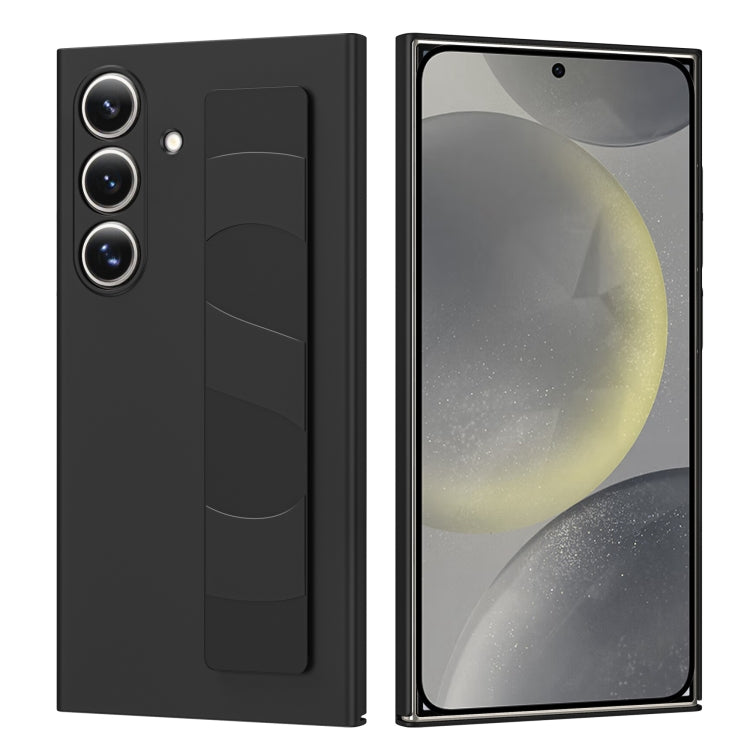 Silicone Wristband Holder Phone Case, For Samsung Galaxy S24 Ultra 5G, For Samsung Galaxy S24+ 5G, For Samsung Galaxy S24 5G, For Samsung Galaxy S23 Ultra 5G