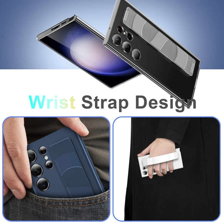 Silicone Wristband Holder Phone Case, For Samsung Galaxy S24 Ultra 5G, For Samsung Galaxy S24+ 5G, For Samsung Galaxy S24 5G, For Samsung Galaxy S23 Ultra 5G