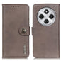 KHAZNEH Cowhide Texture Horizontal Flip Leather Phone Case