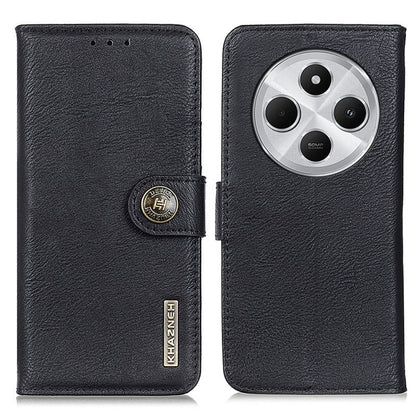 KHAZNEH Cowhide Texture Horizontal Flip Leather Phone Case