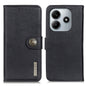 KHAZNEH Cowhide Texture Horizontal Flip Leather Phone Case